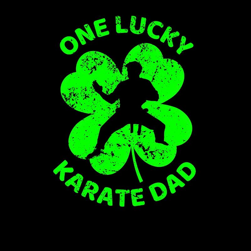 Karate St. Patrick's day shamrock