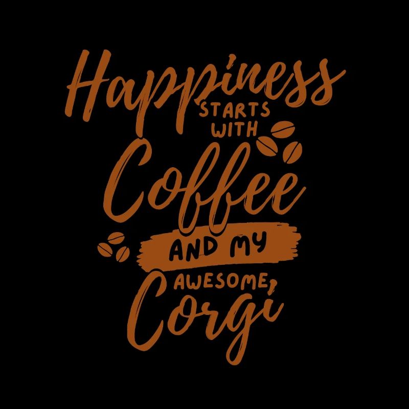 Kaffee Corgi Liebhaber