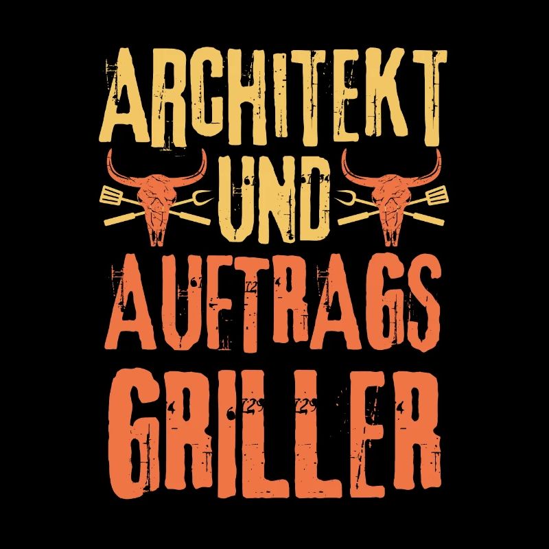 Architekt und Grillen