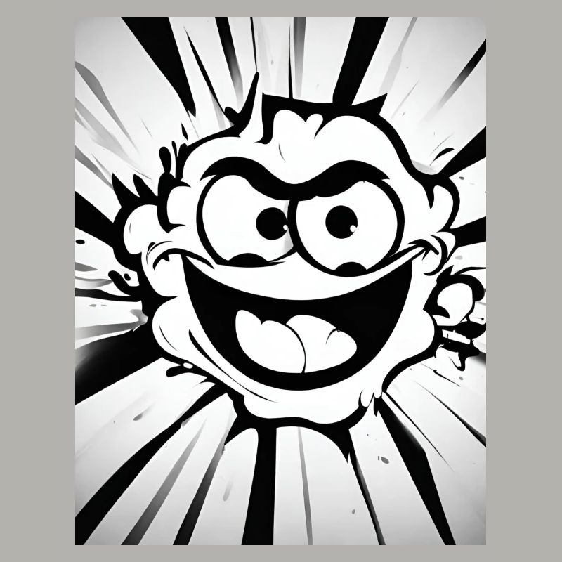 crazy smile
