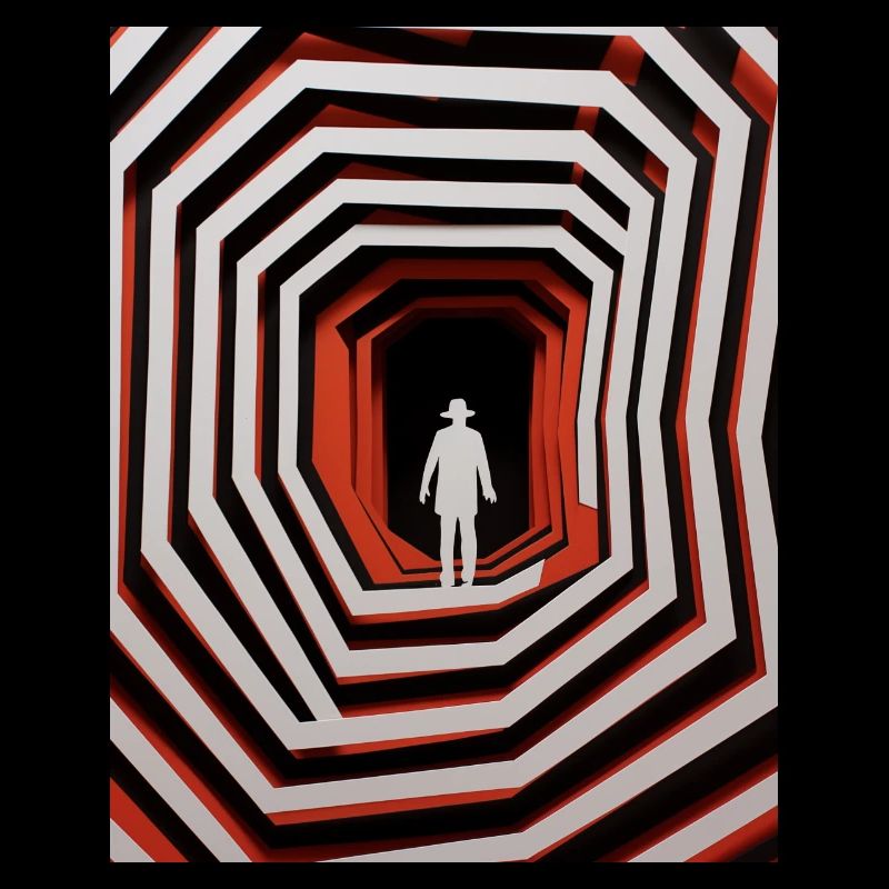 Scherenschnitt Schwindel