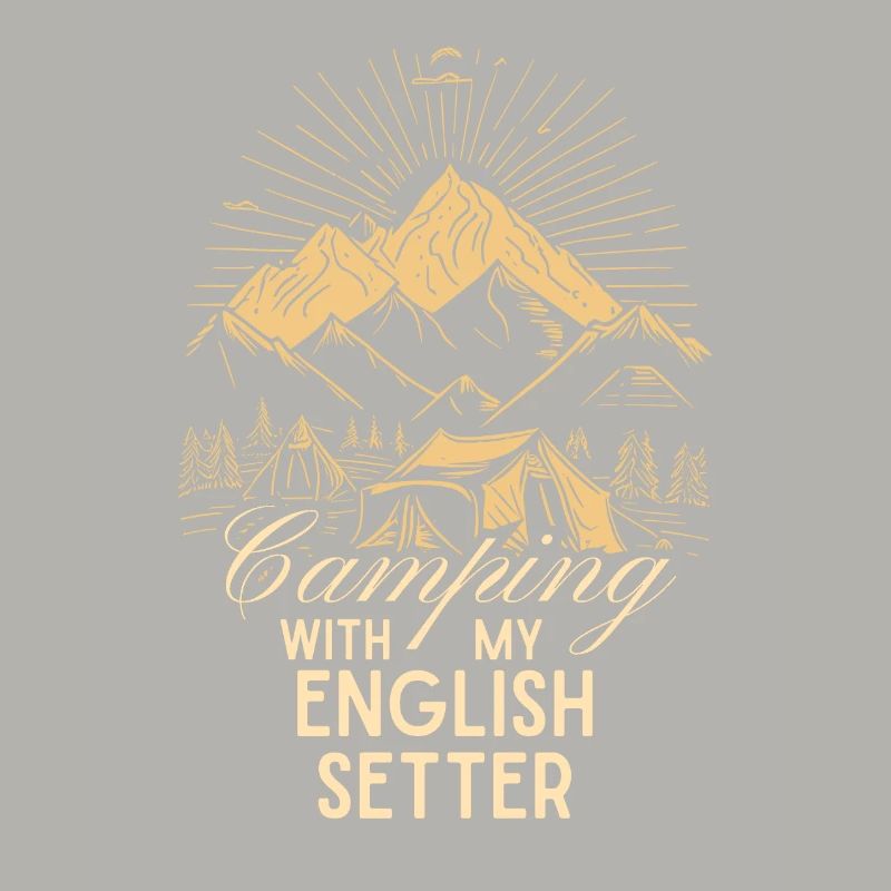 Setter Anglais Camping