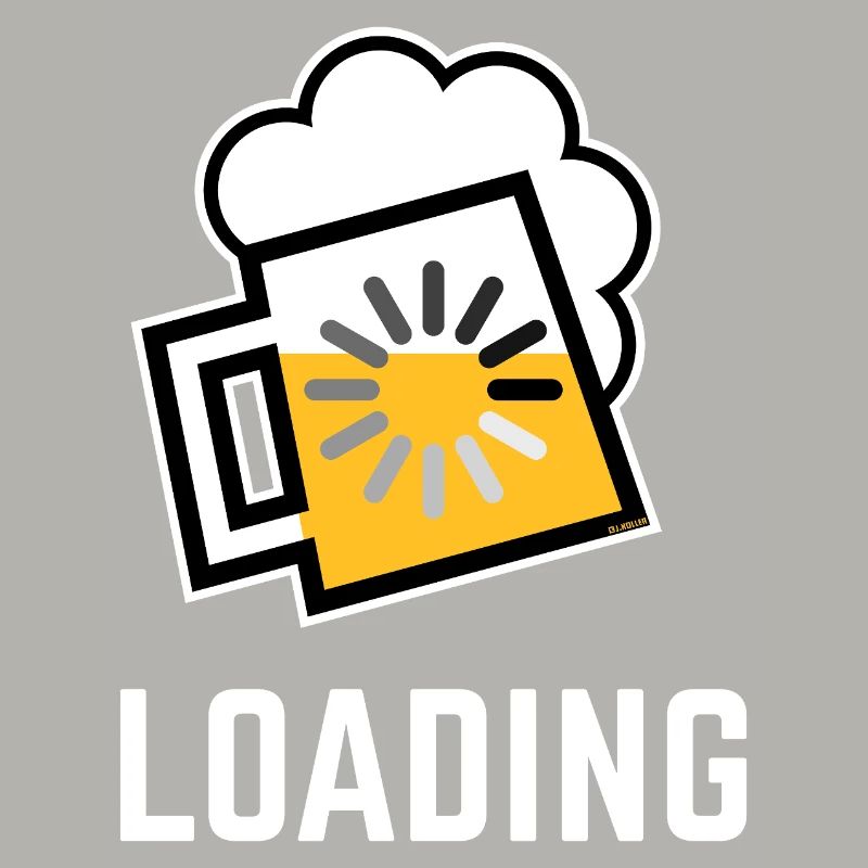 Bier Loading (Bier Wird Geladen / Negativ / \)