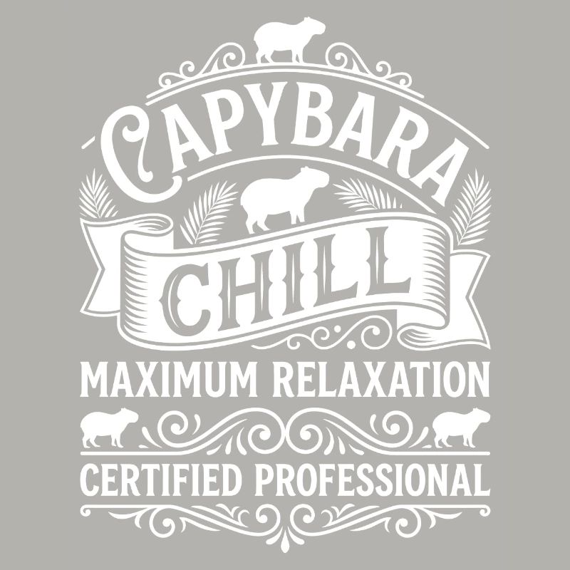 Capybara Chill Ornament