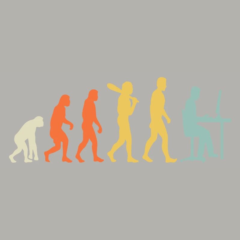 Évolution de l’homme à la conception informatique