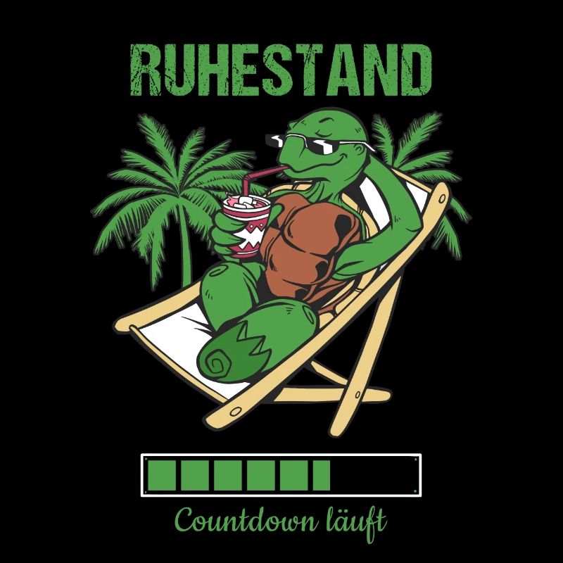 Pensionierung Ruhestand Countdown Läuft Rente