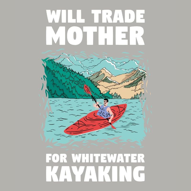 Échangera sa mère contre du kayak en eau vive