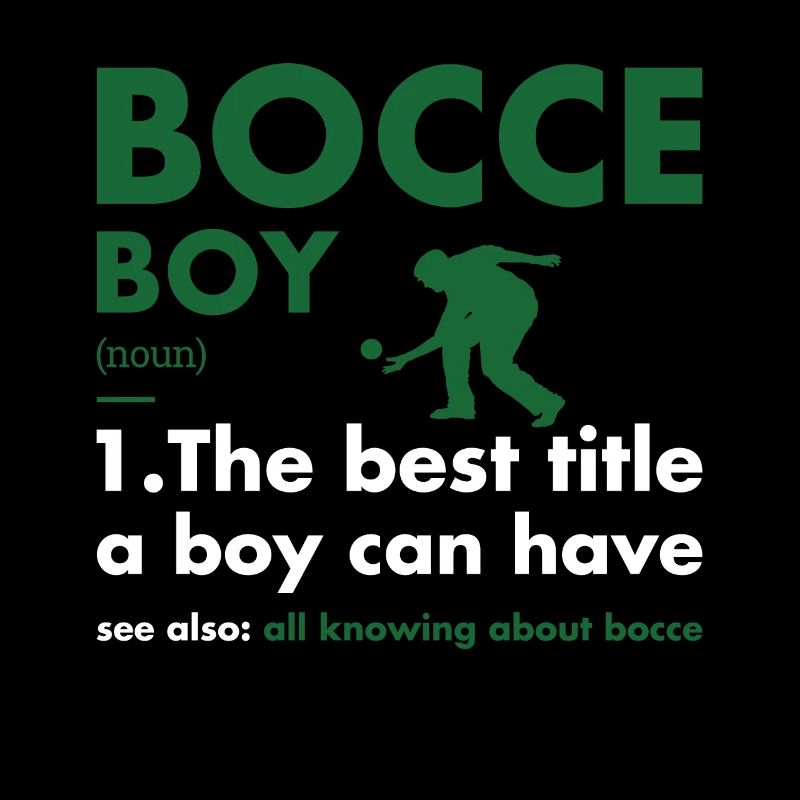 Sport Boy Définition Bocce