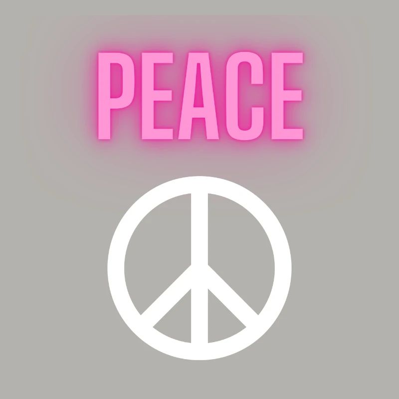 Peace - Neon - Front only