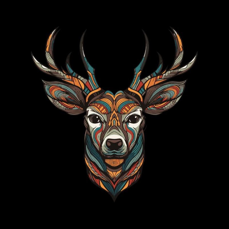Portrait de cerf