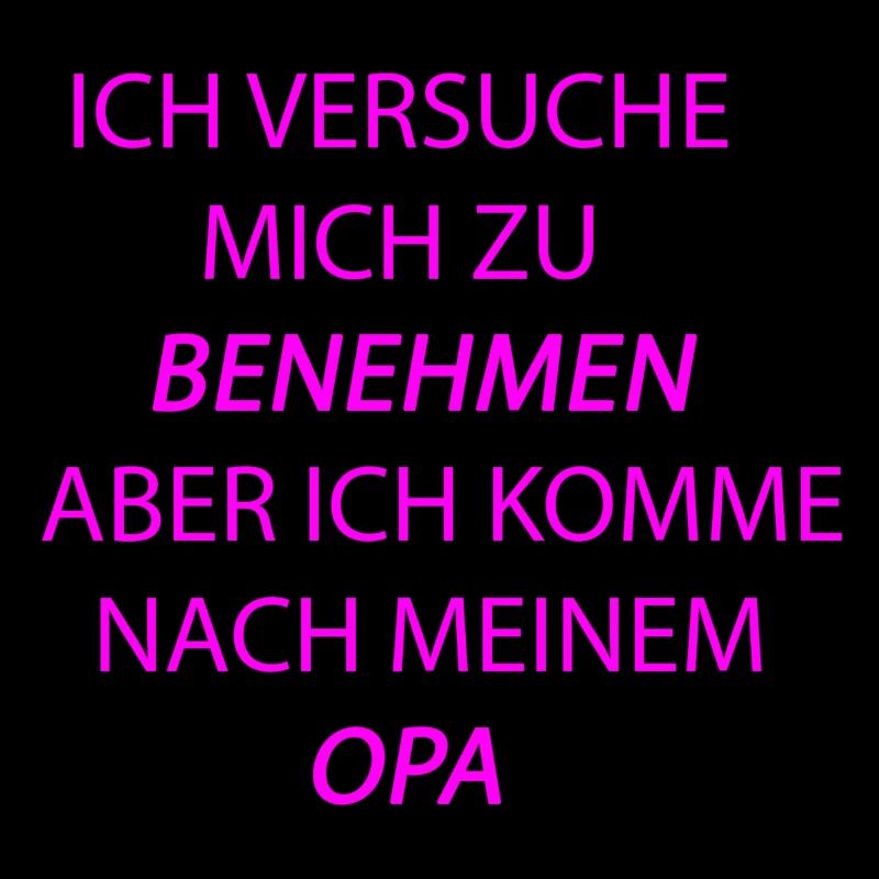 benehmen opa pink