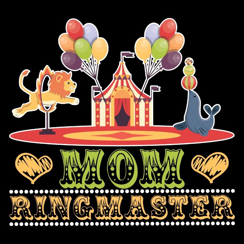 Carnival mom ringmaster circus