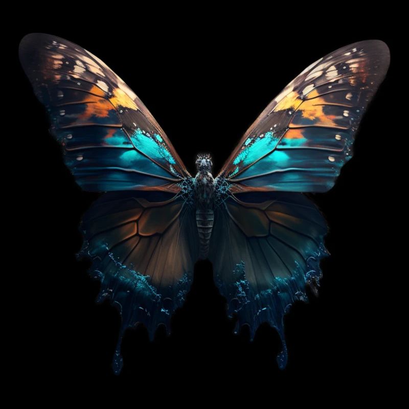 Papillon, chenille
