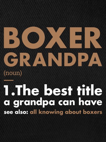 Boxer Grandpa Définition