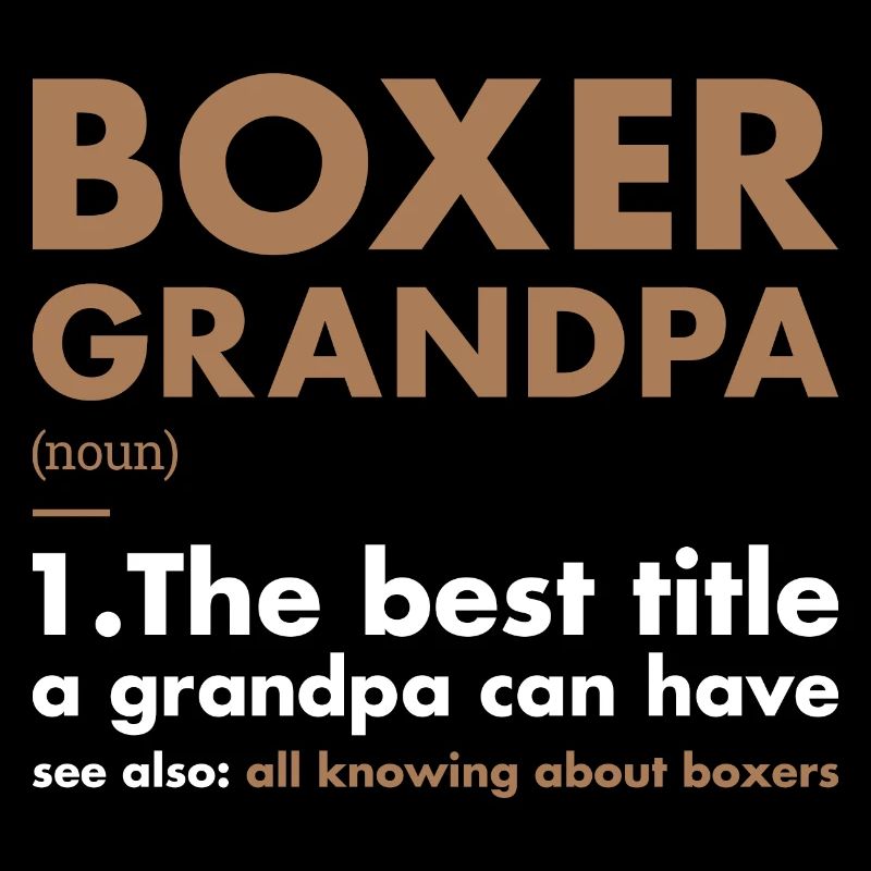 Boxer Grandpa Definition