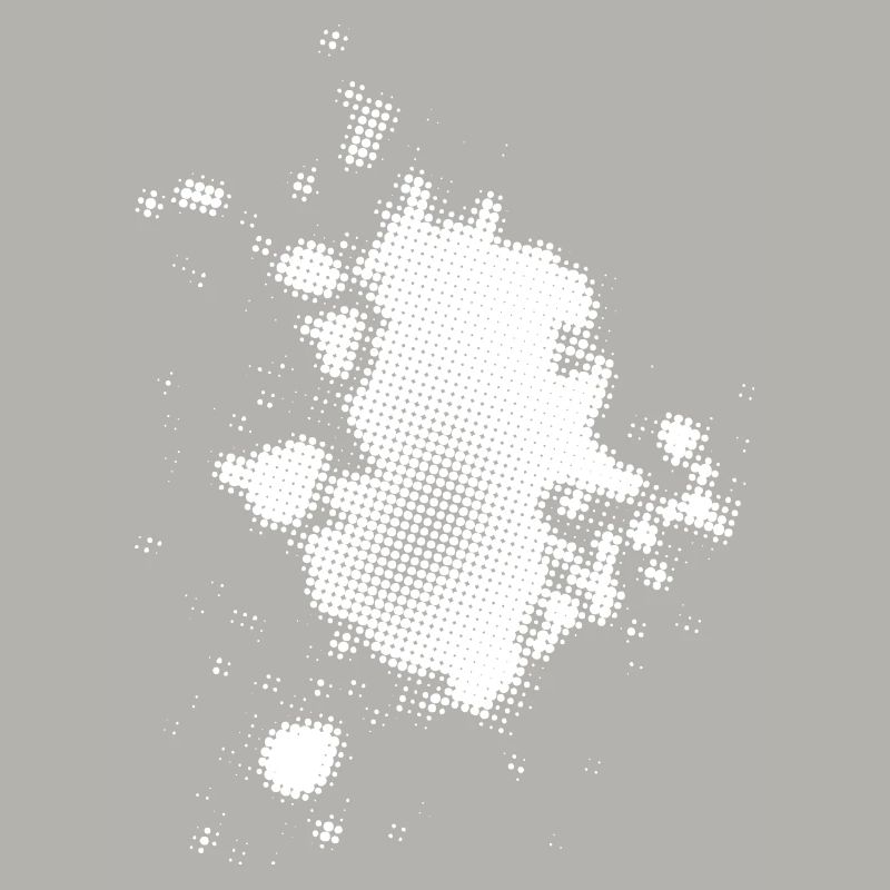 Flash, Dots Background Asymmetrical | rasterized