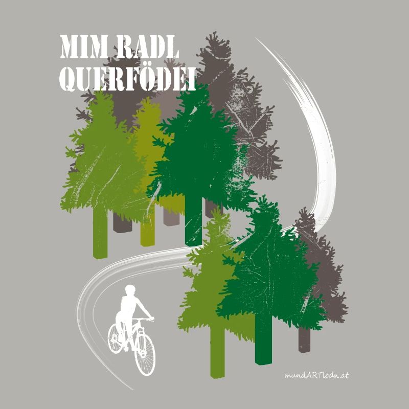 mim Radl querfödei - mit dem Rad quer Feld ein