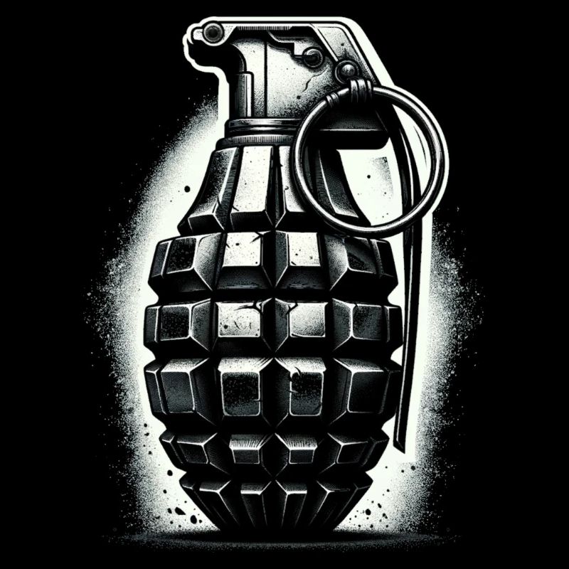 Charge explosive : Grenade à main