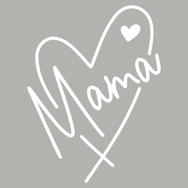 Mama Herz Mutter Kind Liebe Muttertag Geschenk