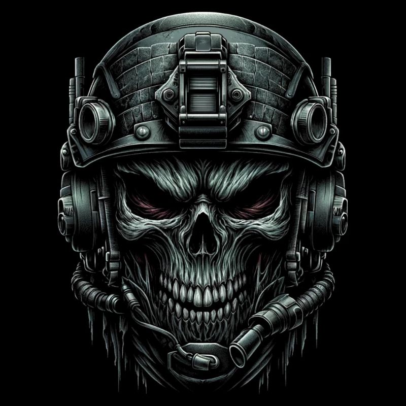 Commando's Skull