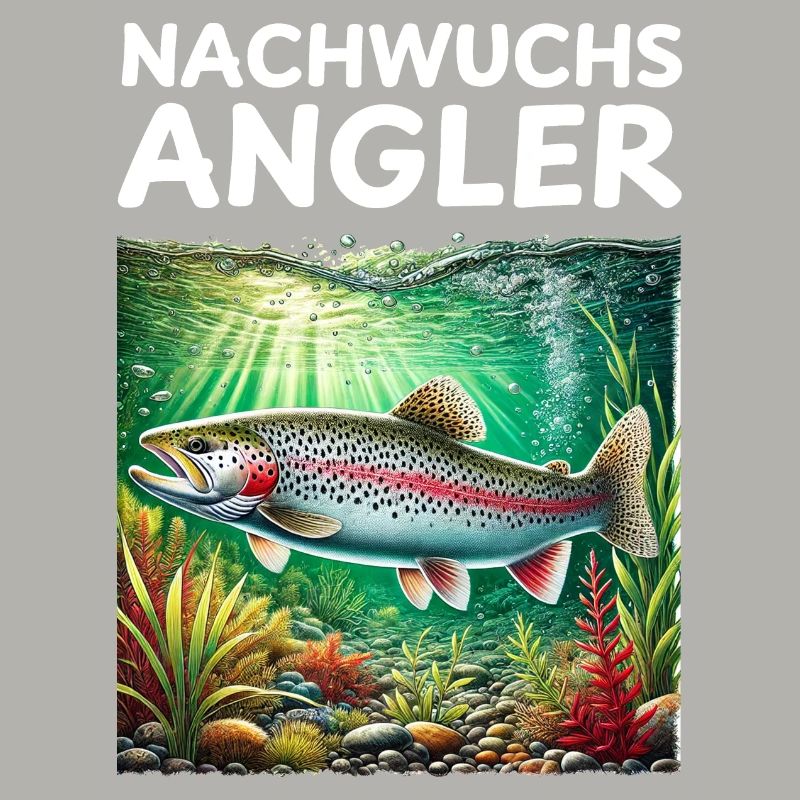 Forelle Kinder Angler Geschenk