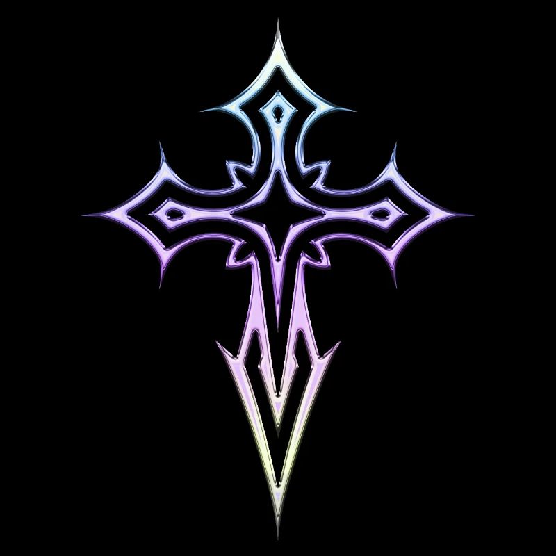 Goth Cross Y2K Emo Cross Gothic Aesthetic