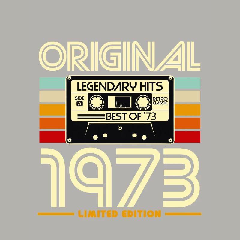 Original 1973 Cassette Rétro