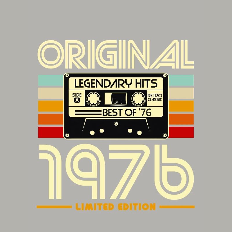 Original 1976 Retro Cassette