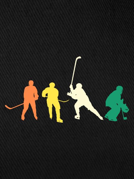 Eishockeyspieler Evolution Eishockey