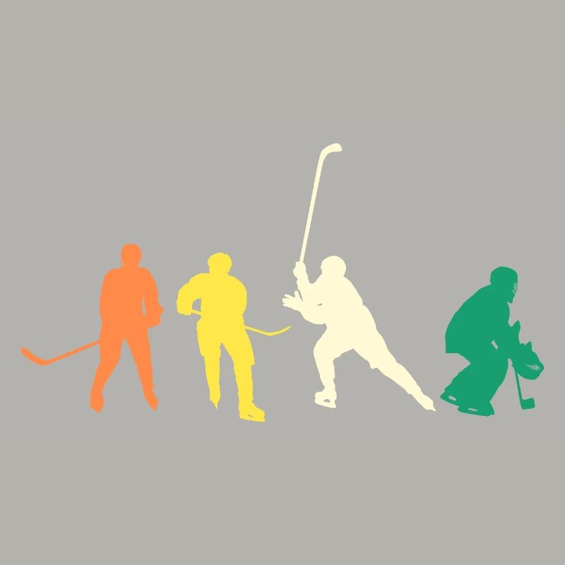 Eishockeyspieler Evolution Eishockey
