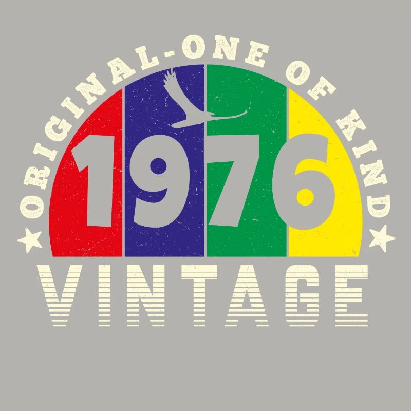 Vintage 1976 Retro - Bursdag