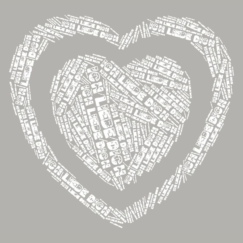 ICH LIEBE DICH (Herz)