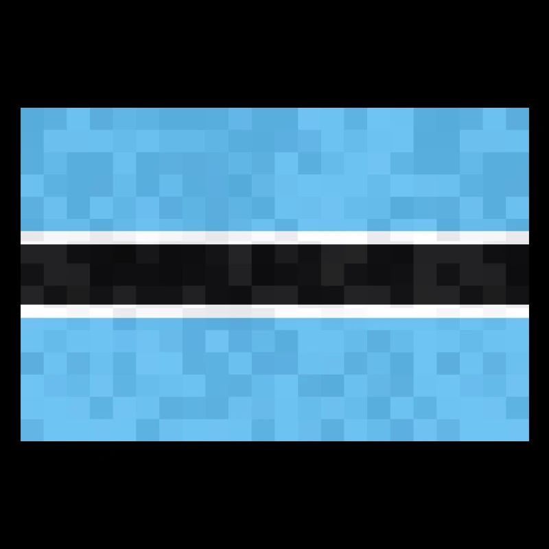 Botswana Drapeau Botswana Drapeau Afrique