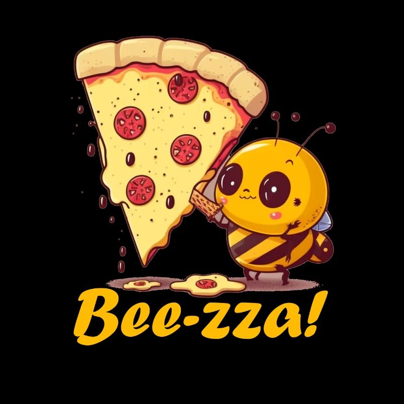 Beezza Biene und Pizza süß und lecker