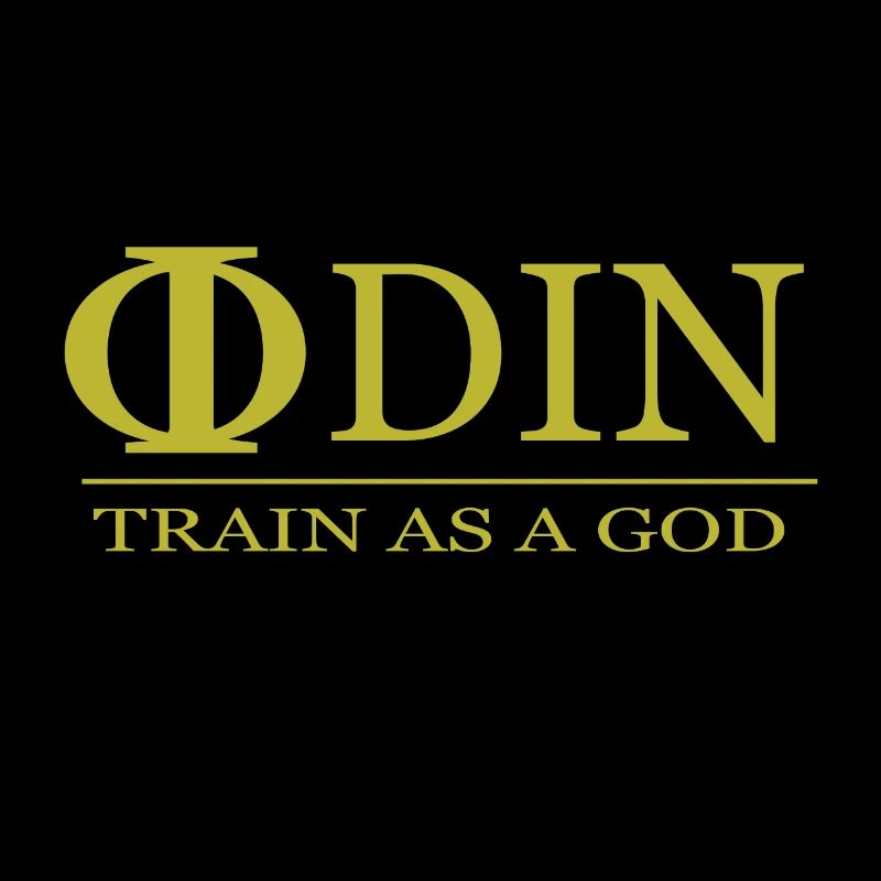 Odin Train as a God - Training Motivation Geschenk