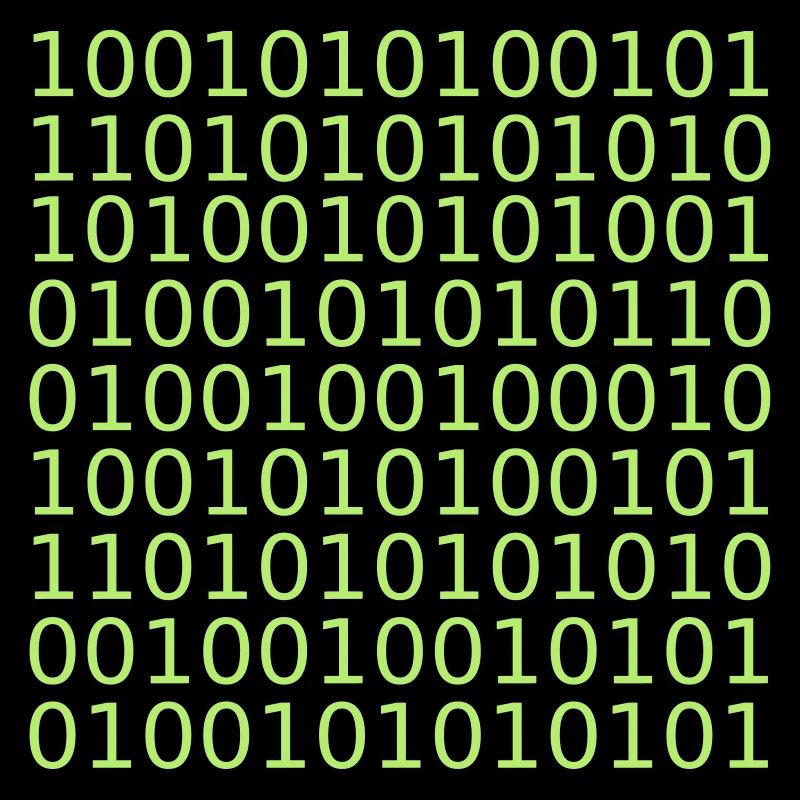 10010101 Zahlen muster hacker computer programmier