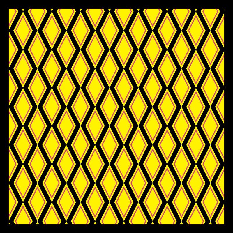 Kite diamond pattern