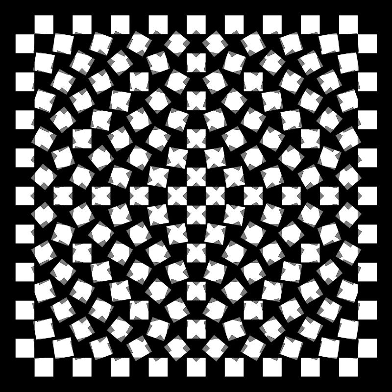 Optical Art - Psycho Chess