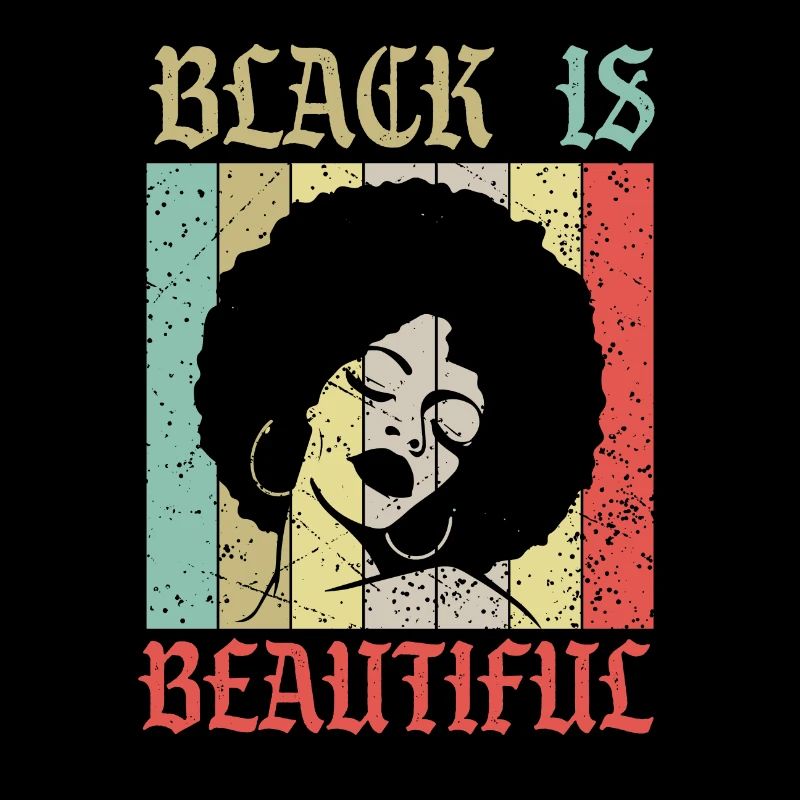 Le Black is Beautiful Black History Mois