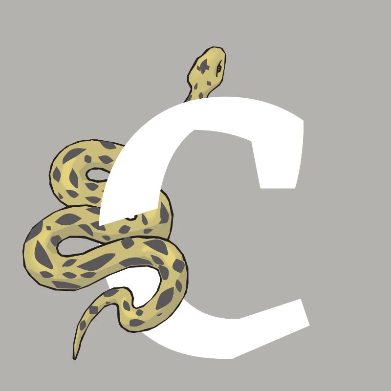 Letter c snake