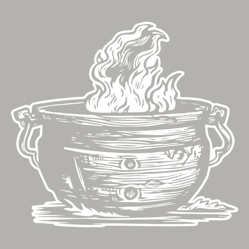 Cauldron Magical Witch Halloween