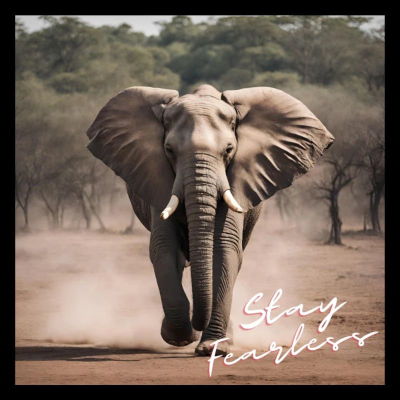 Restez sans peur - Elephant Design