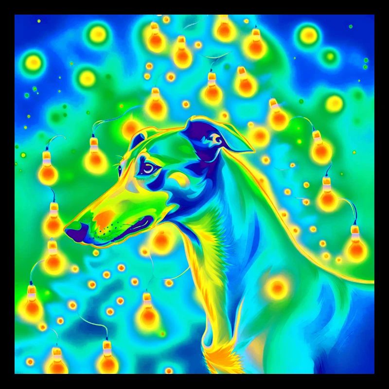 AI Thermal Image greyhound