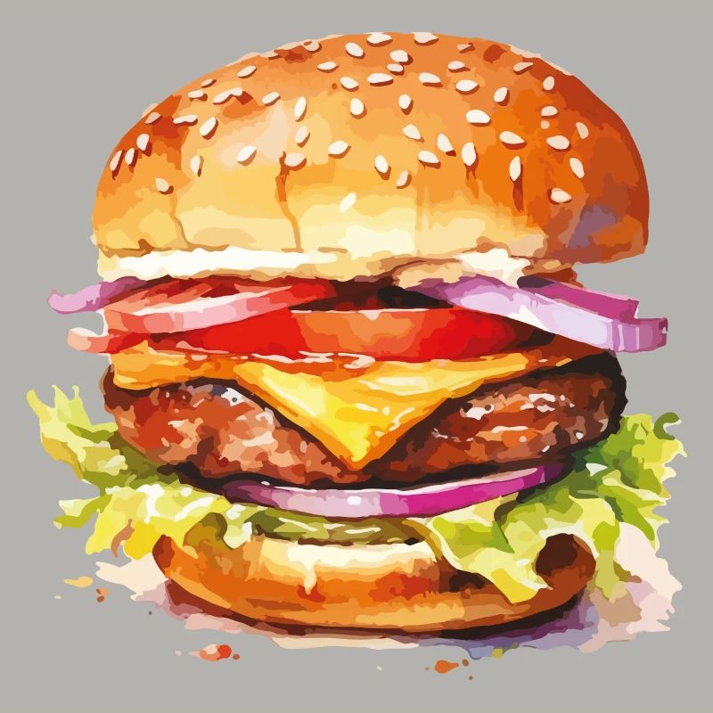 burger cheeseburger