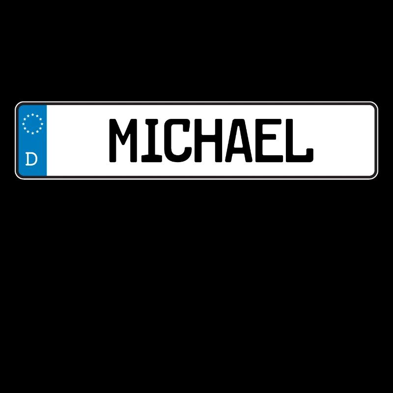 Michadel name tag gift