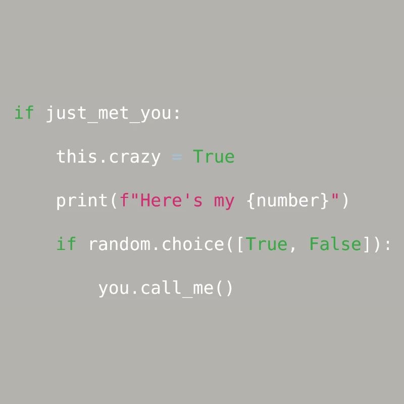 Call me maybe python