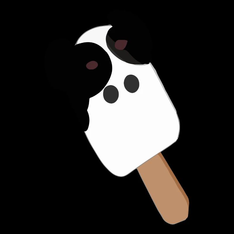 Glace de vache Popsicles amusantes comme une vache