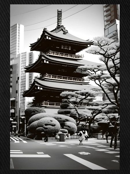 Tokio-Landschaft