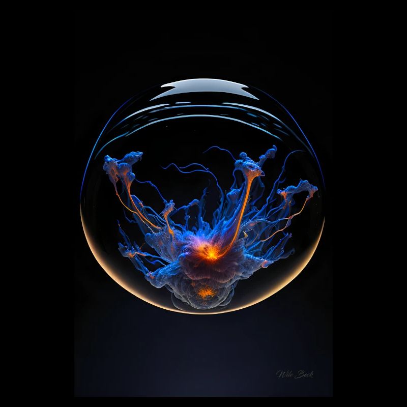 Kaos in einer Blase plasma 2