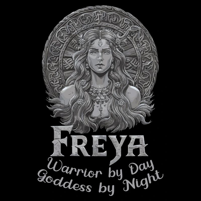 Déesse nordique complexe Freya Viking